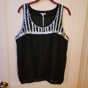 💜4/$25💜 Cute Sequined Tank